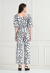 Women Co-ord Set with Abstract print in Two- piece