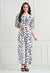 Women Co-ord Set with Abstract print in Two- piece